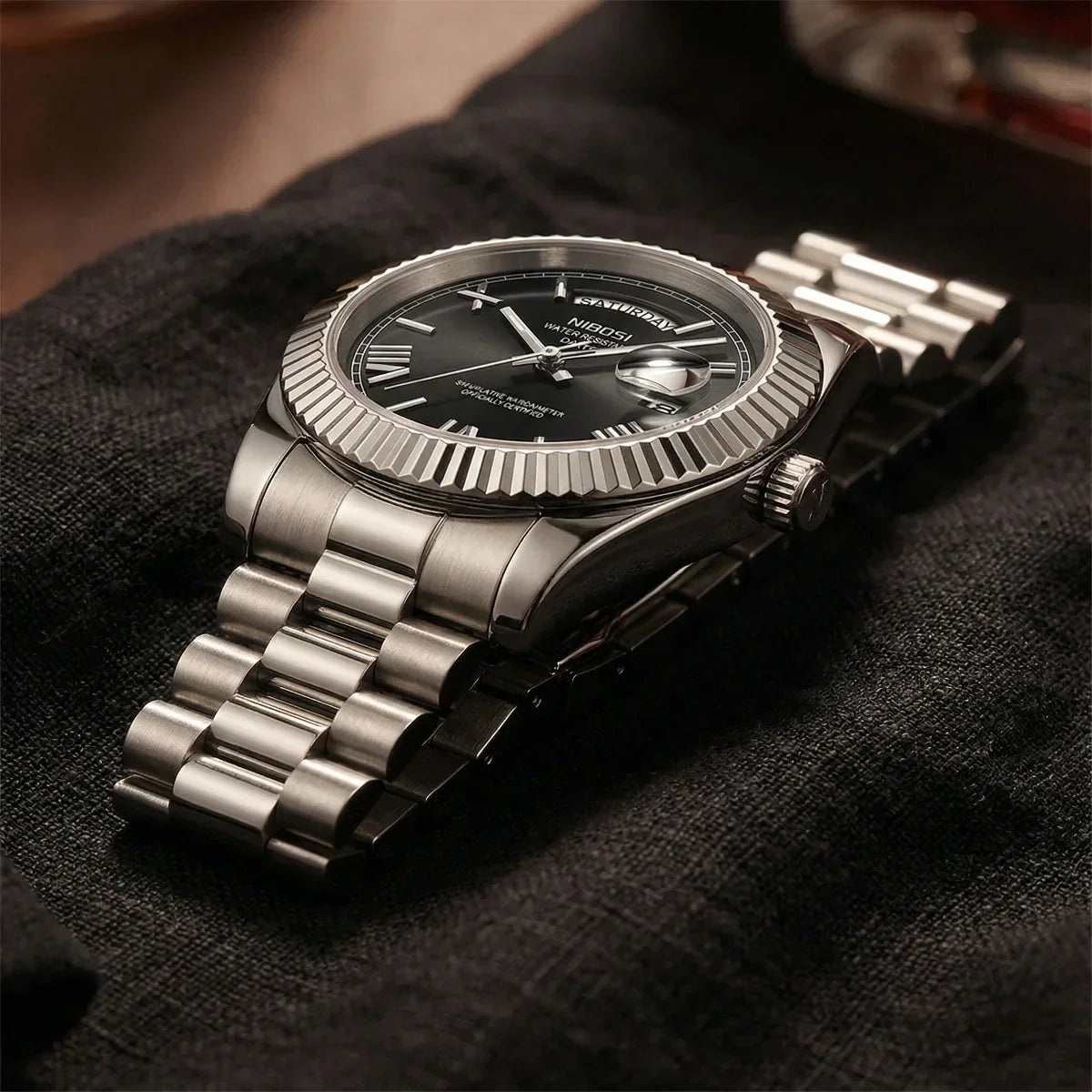 Raphael Nibosi® Royale Silver - 40MM