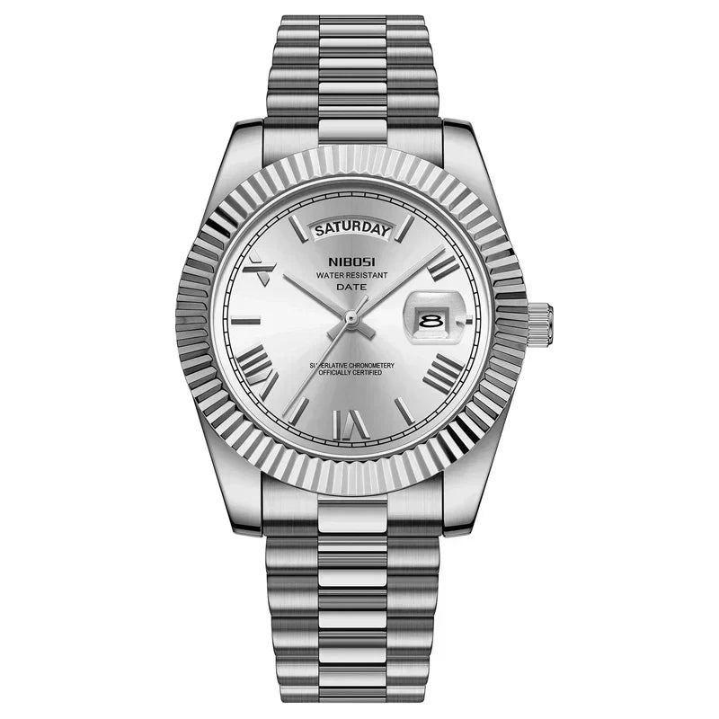 Raphael Nibosi® Royale Silver - 40MM