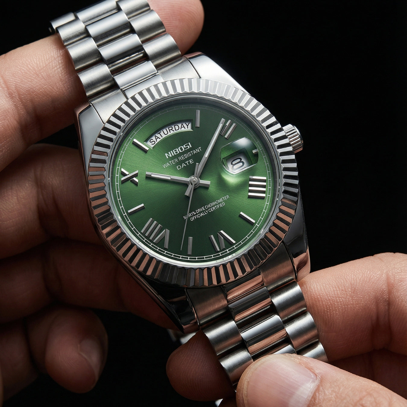 Raphael Nibosi® Royale Silver - 40MM