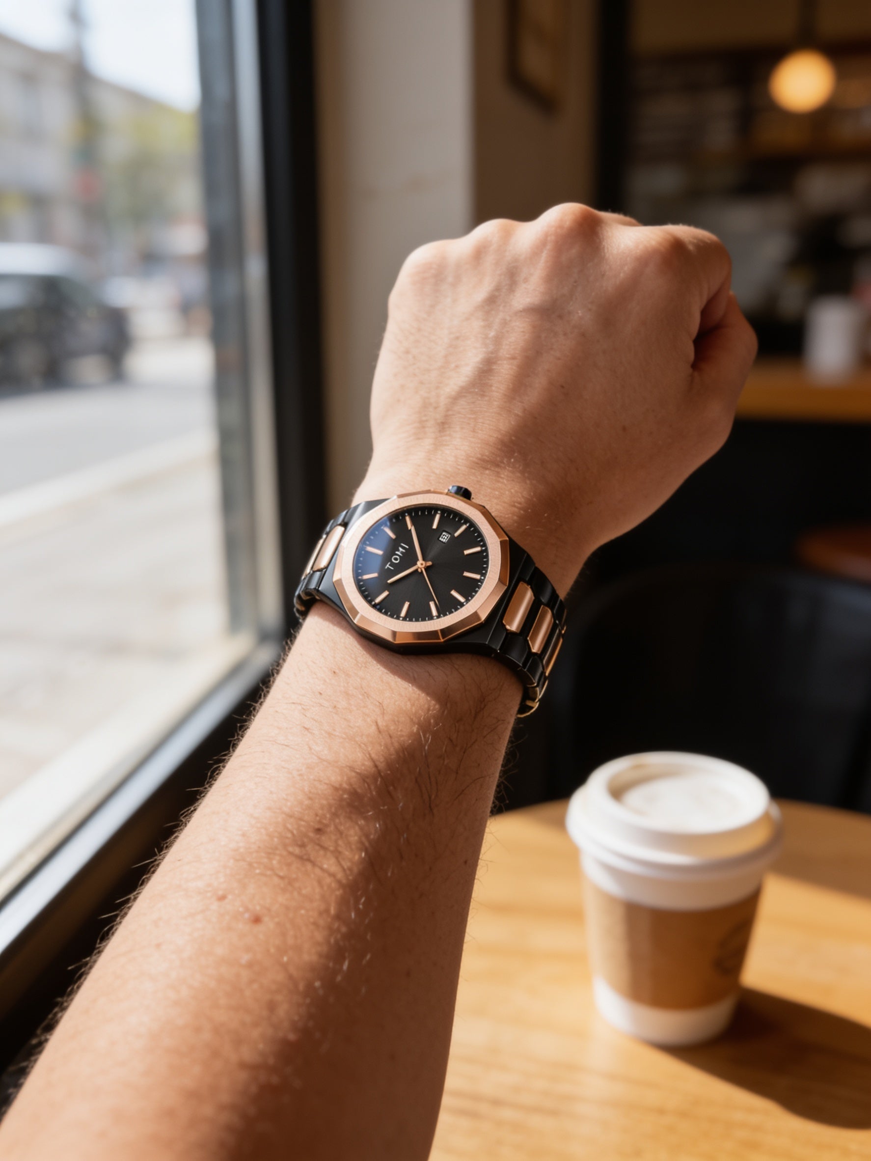 TOMI T301 Executive Timepiece Gift Set