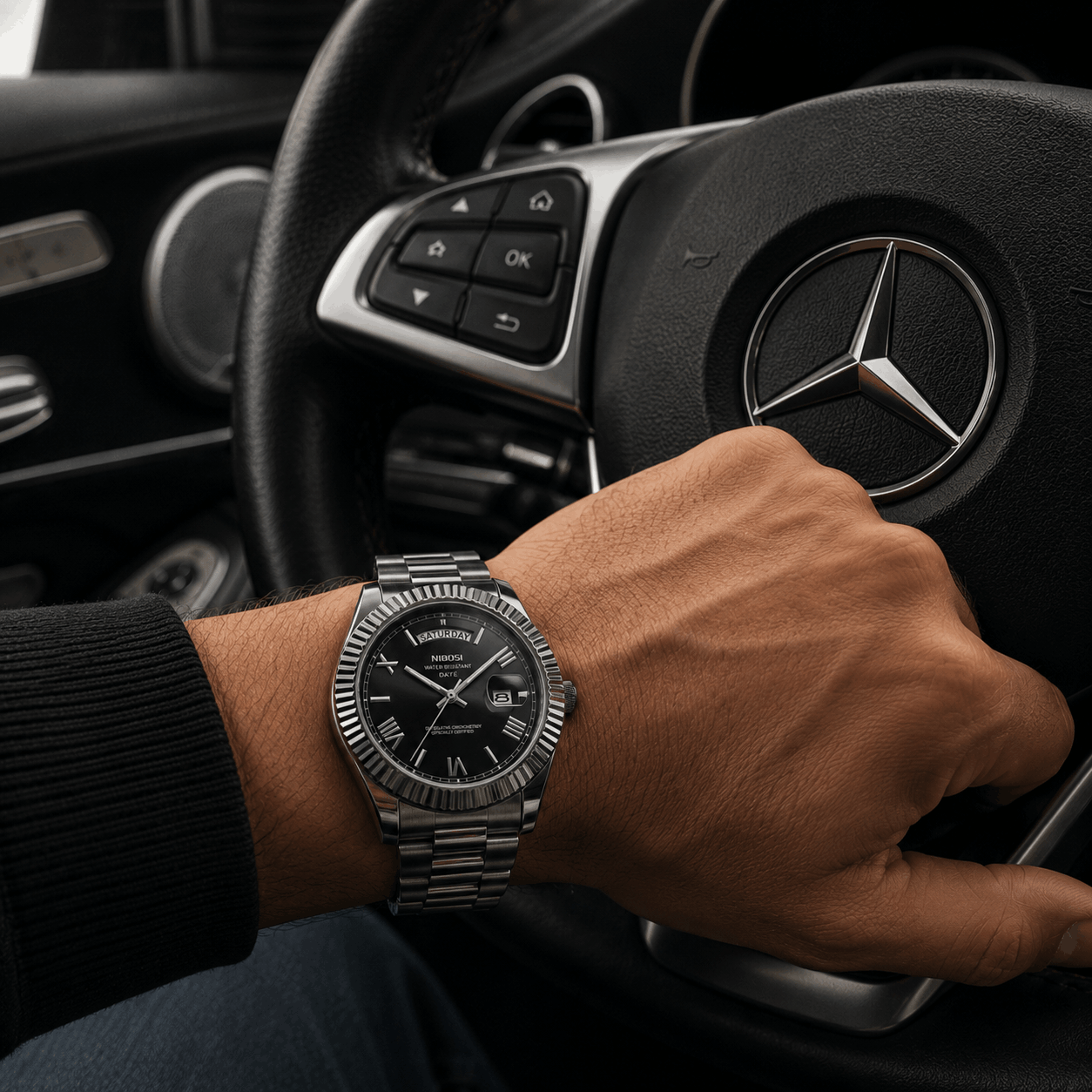 Raphael Nibosi® Royale Silver - 40MM
