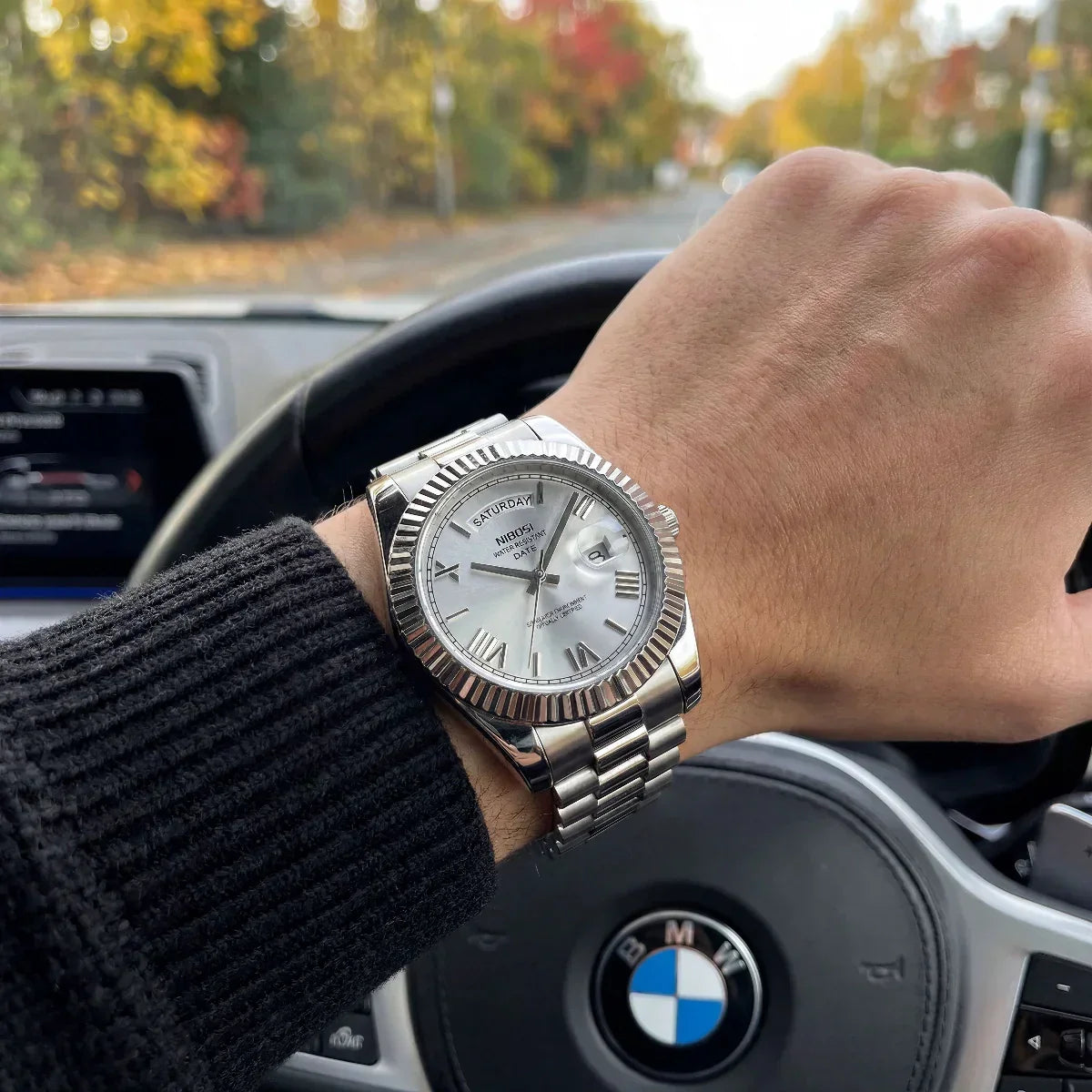Raphael Nibosi® Royale Silver - 40MM