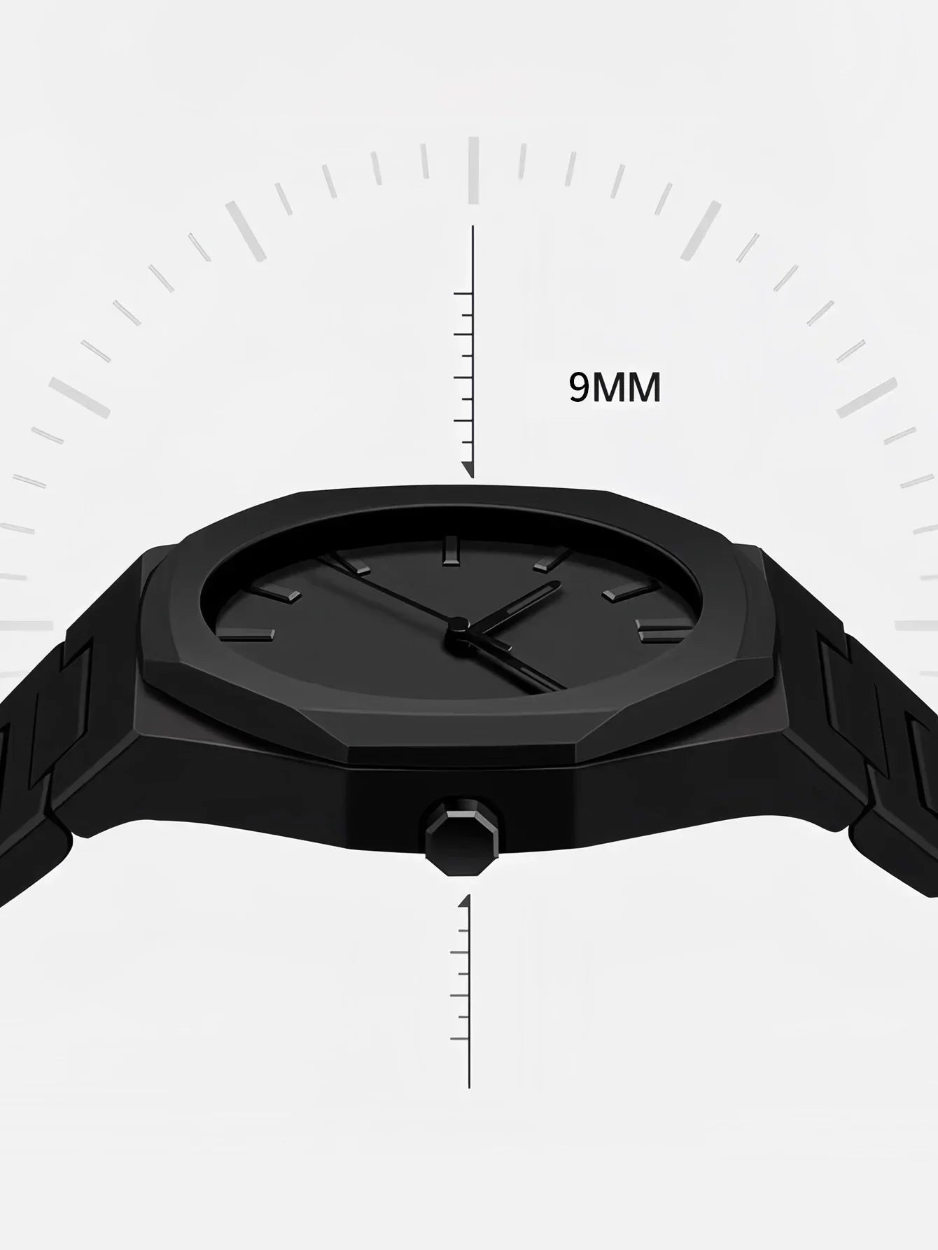 Minimalist TOMI Watch Noctis Arabic
